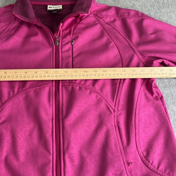 Double diamond Women's Pink Columbia XL Jacket - Picture 7 of 8